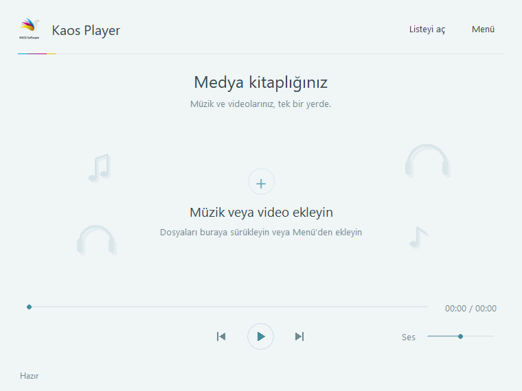 Kaos Player · Windows Medya Oynatıcı